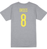 Topfanz T-shirt gris fierté national - BELGIUM