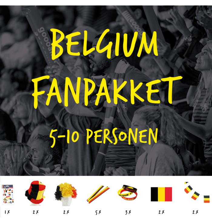 Topfanz Belgium Fanpakket (5-10 personen)