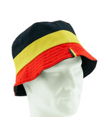 chapeau bob double face drapeau belge