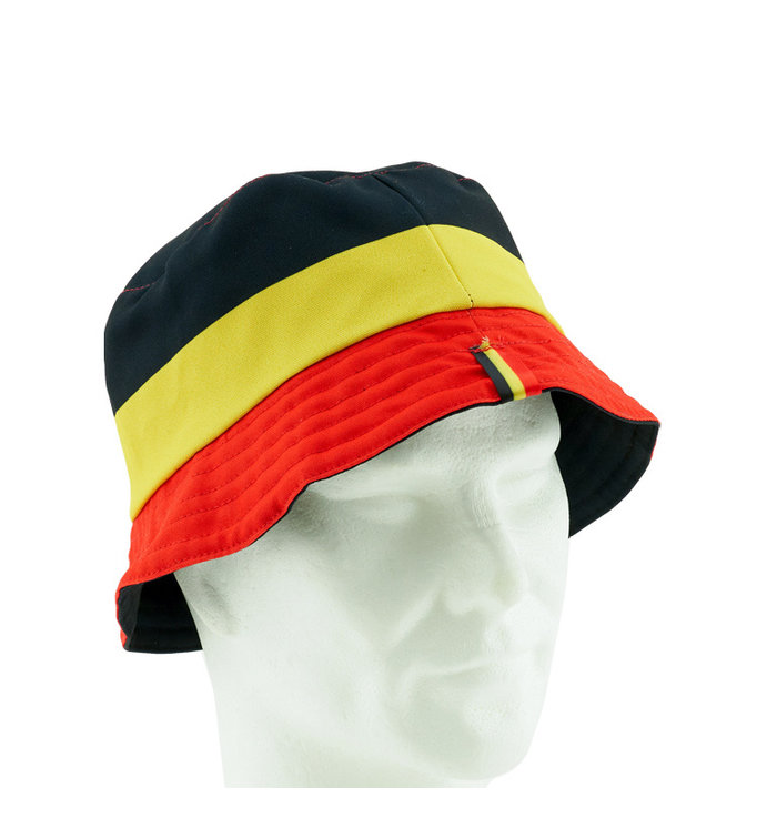Reversible bucket hat Belgium flag