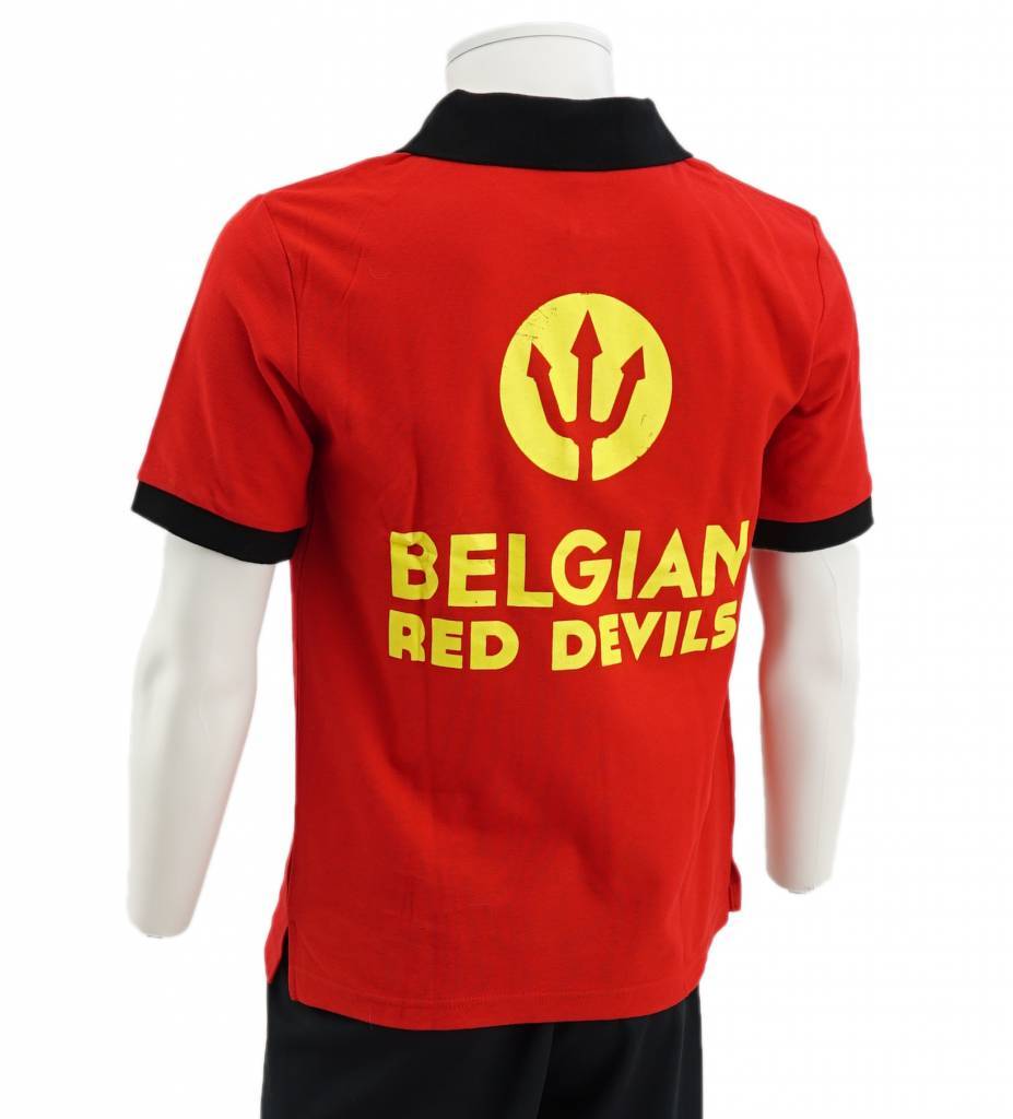 Red Belgian Red Devil Polo
