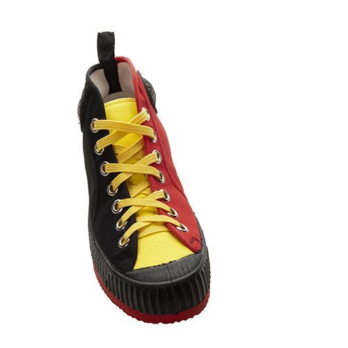 Excursie voordeel AIDS Schoenen met de Belgische kleuren kopen? -