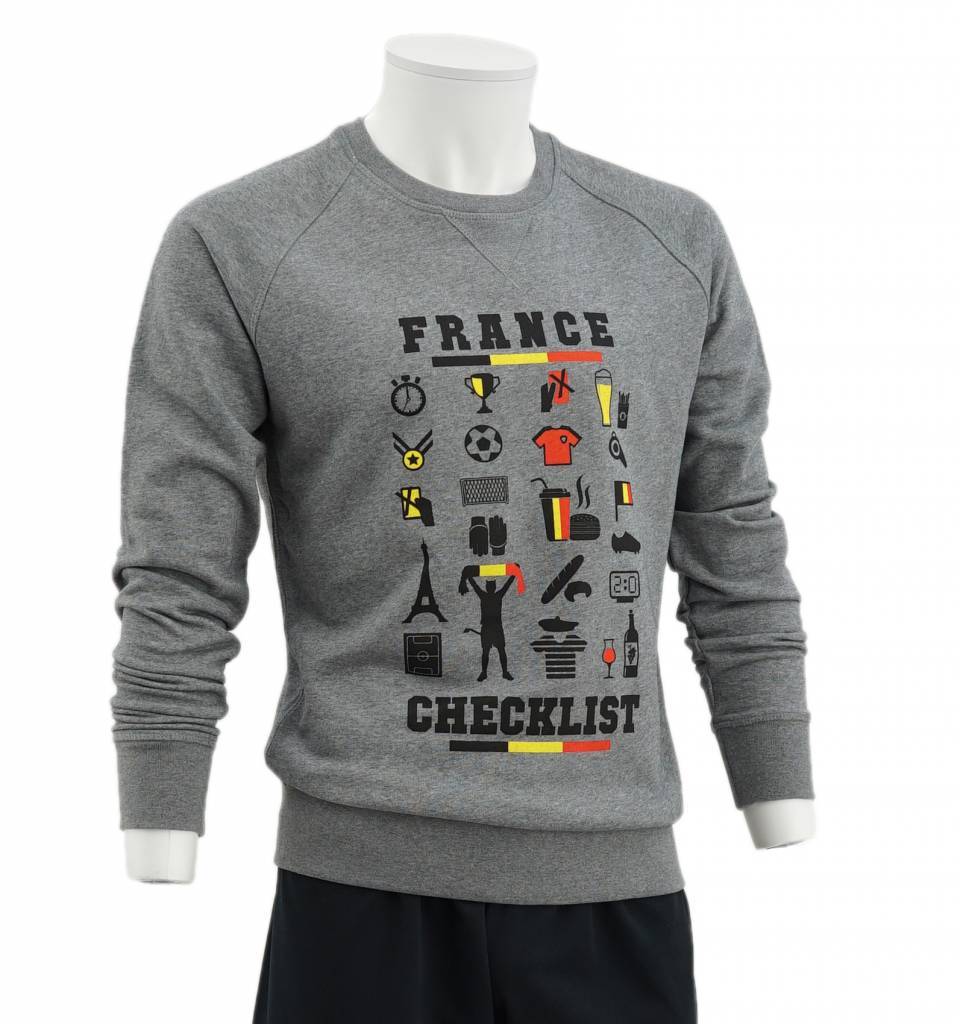 Grey sweatshirt France