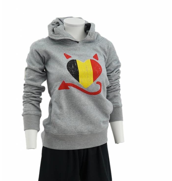 Hoodie Belgisch hart