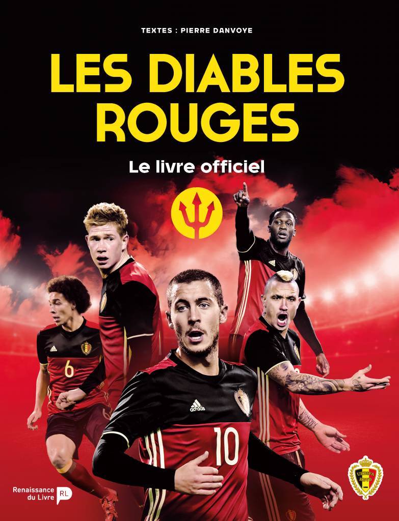 Official book with all players from the Belgian Red Devils
