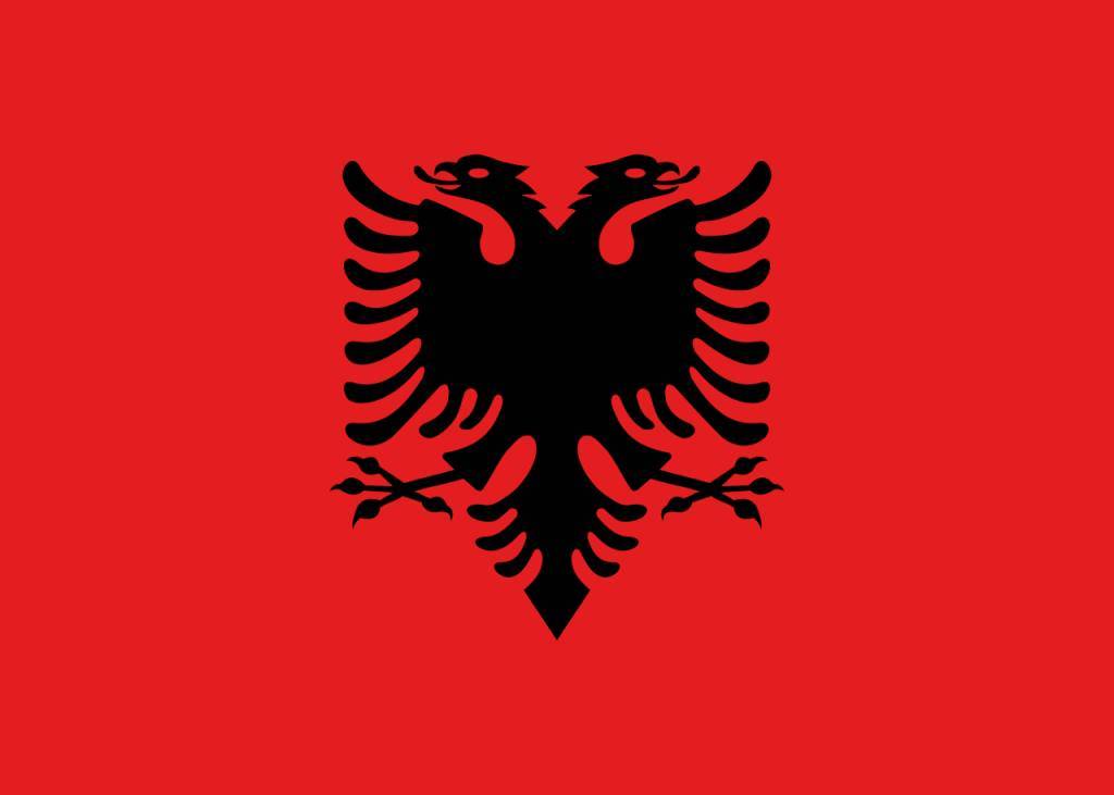 Vlag Albanië