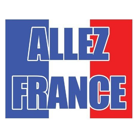 Vlag Allez France