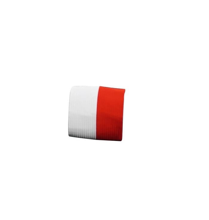 Sweatband red-white