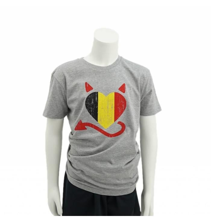 Belgisch hart T-shirt kids