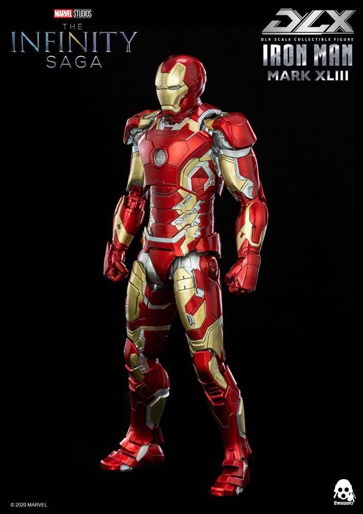 Infinity Saga Dlx Action Figure 1 12 Iron Man Mark 43 16 Cm Sankta Collectibles