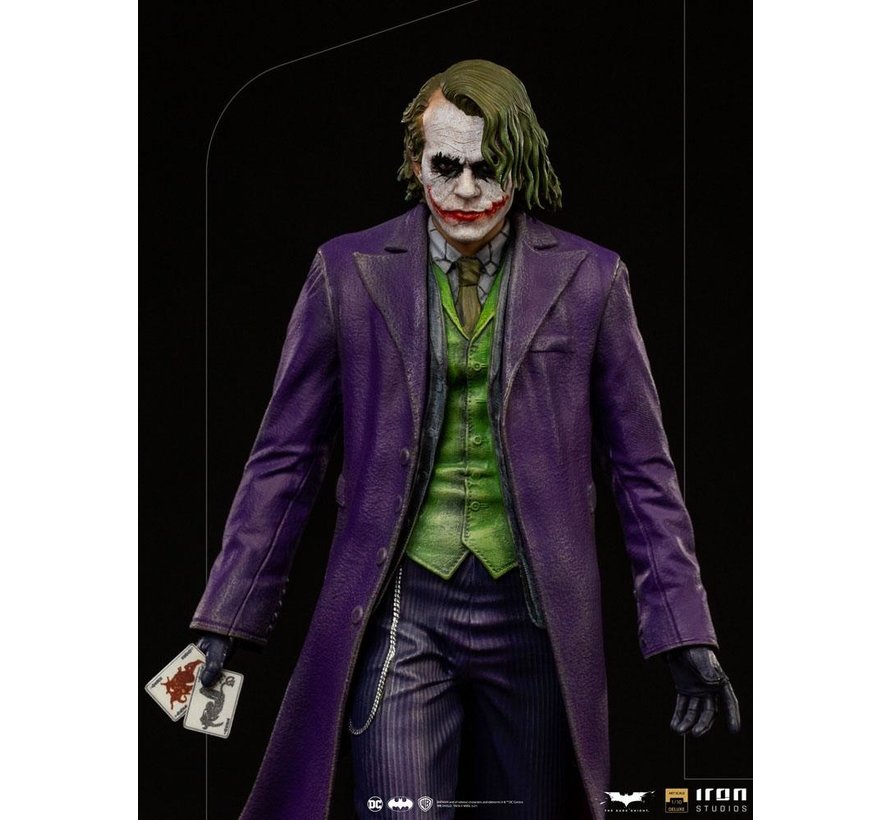 pk Beschuldigingen Misleidend The Dark Knight Deluxe Art Scale Statue 1/10 The Joker 30 cm - Sankta  Collectibles