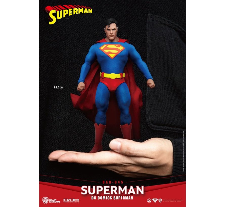 Justice League Superman 1/10 PVC Figure Statue Toy Gifts New No box 20cm ARTFX 