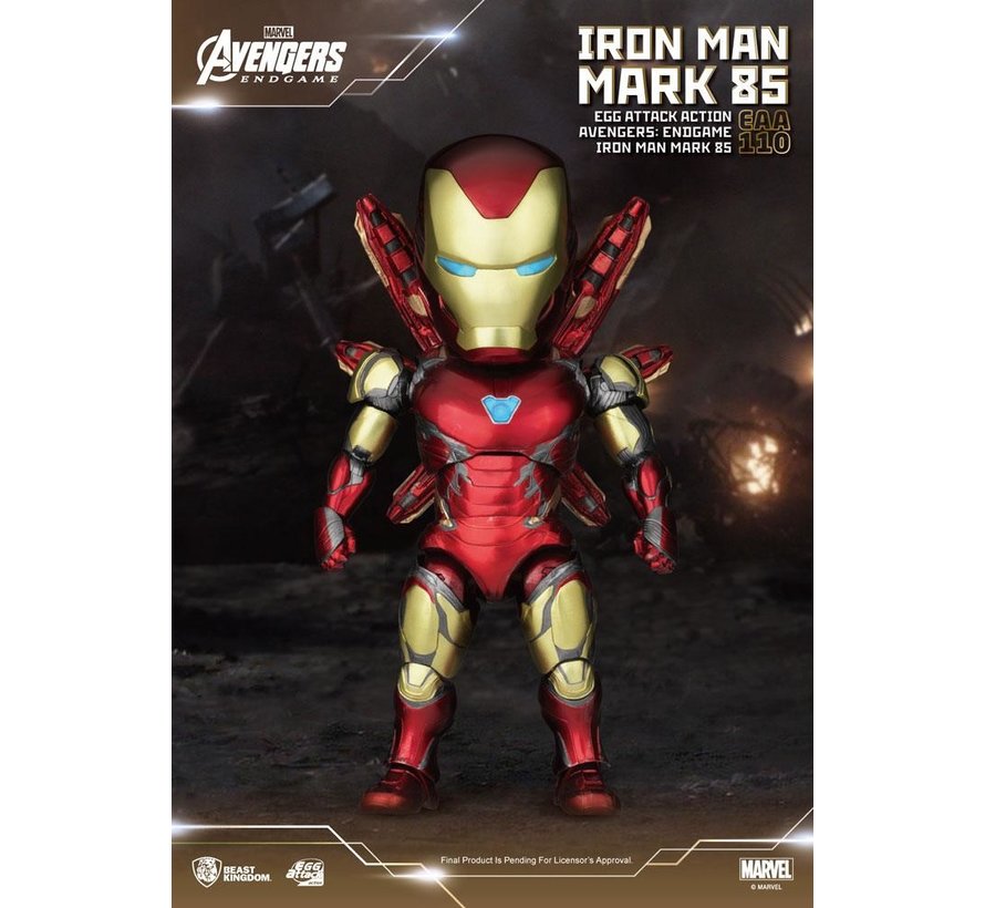 Avengers Endgame Egg Attack Action Figure Iron Man Mark 85 16 Cm Sankta Collectibles Avengers Endgame Egg Attack Action Figure Iron Man Mark 85 16 Cm Sankta Collectibles