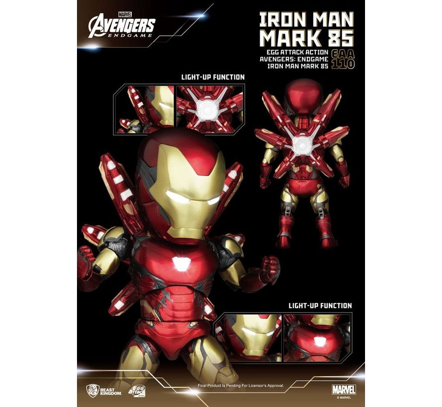 Avengers Endgame Egg Attack Action Figure Iron Man Mark 85 16 Cm Sankta Collectibles Avengers Endgame Egg Attack Action Figure Iron Man Mark 85 16 Cm Sankta Collectibles