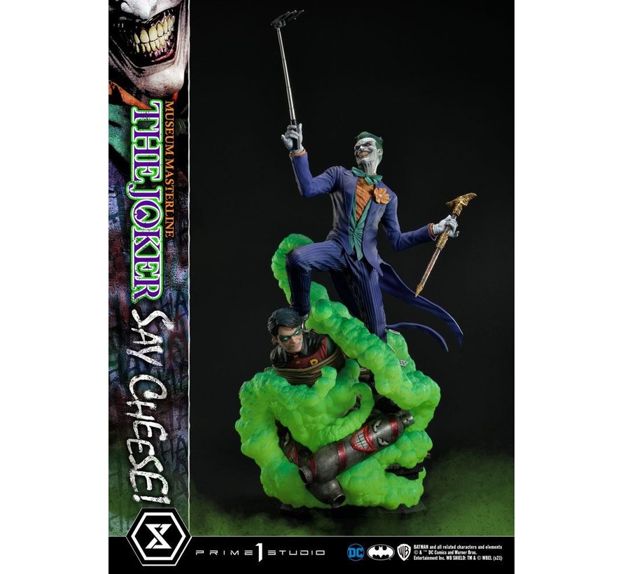 Prime 1 Studio Dc Comics Statue 1 3 The Joker Say Cheese 99 Cm Sankta Collectibles