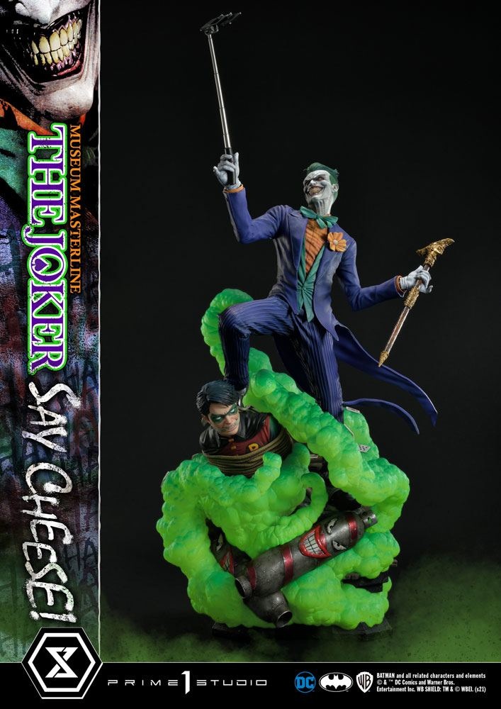 Prime 1 Studio Dc Comics Statue 1 3 The Joker Say Cheese 99 Cm Sankta Collectibles