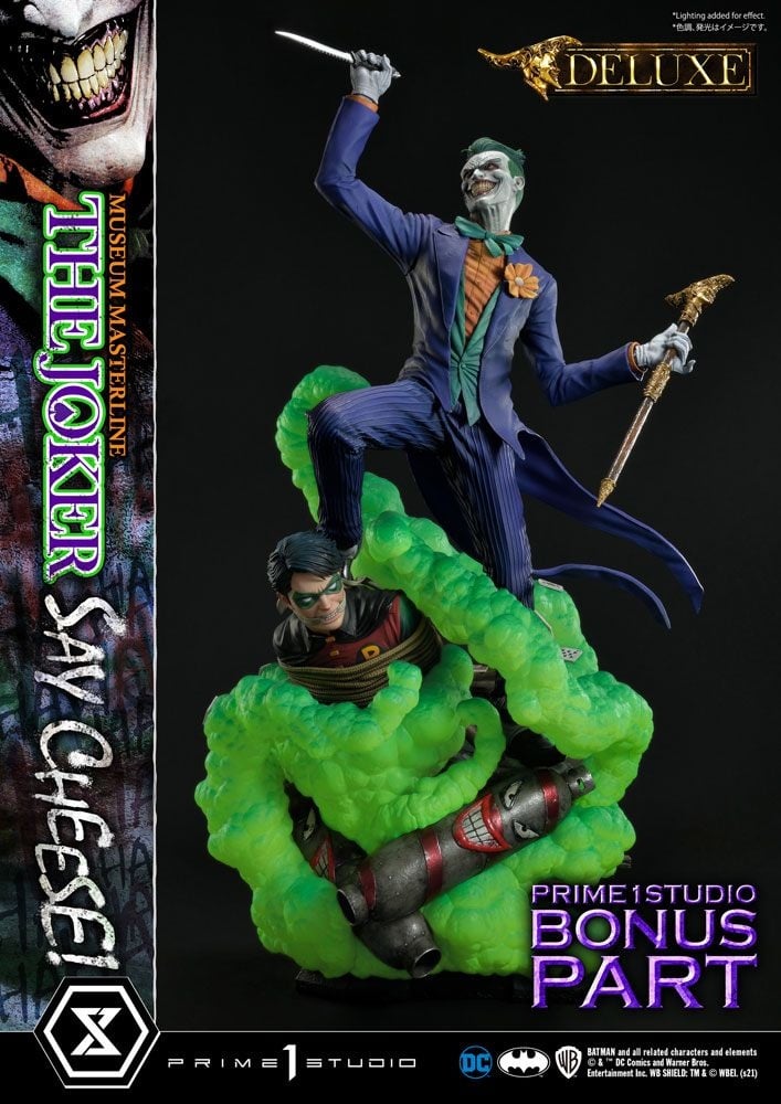 dc joker statue