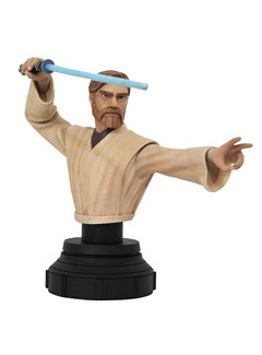 Gentle Giant Star Wars: The Clone Wars - Obi-Wan Kenobi 1:7 Scale Bust 16cm