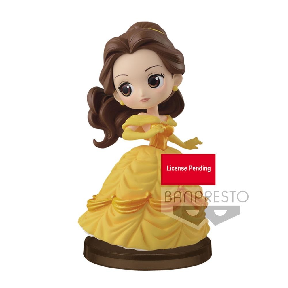 Disney Q Posket Petit Mini Figure Story Of Belle Ver D 7 Cm Sankta Collectibles