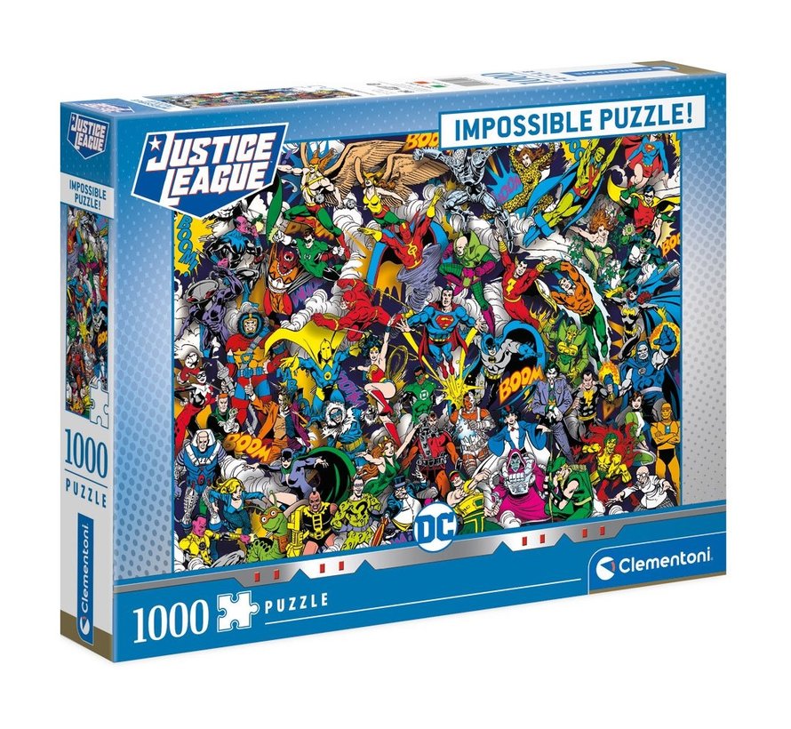 Dc Comics Impossible Jigsaw Puzzle Justice League 1000 Pieces Sankta Collectibles