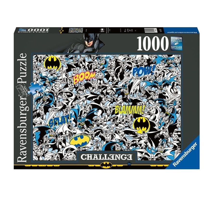 Dc Comics Challenge Jigsaw Puzzle Batman 1000 Pieces Sankta Collectibles