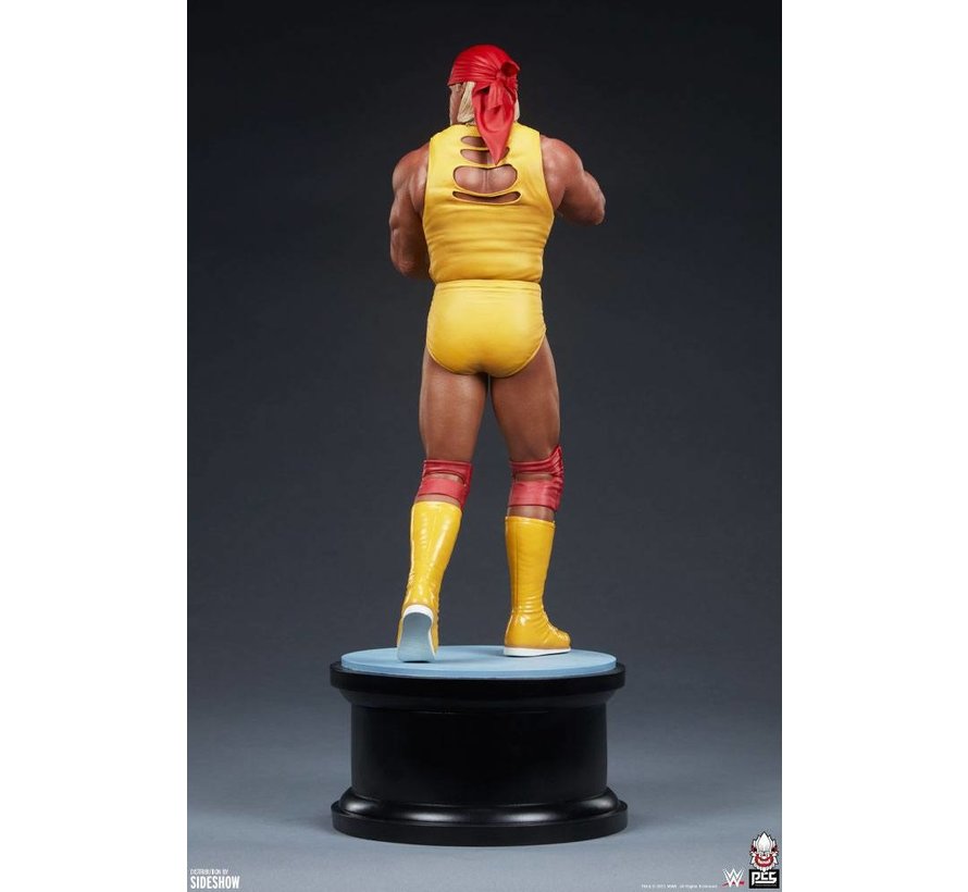 klipning koloni Marquee WWE Statue 1/4 Hulkamania Hulk Hogan 62 cm - Sankta Collectibles