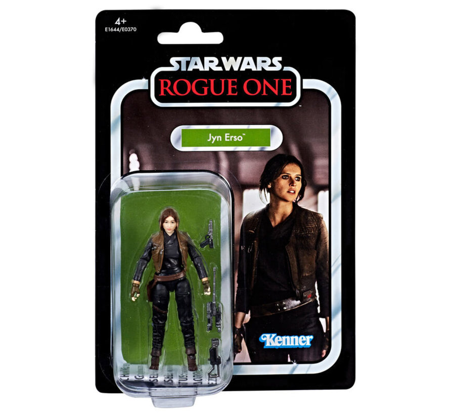 Star Wars Rogue One Jyn Erso Vintage Collection Action Figure 9 5cm Sankta Collectibles
