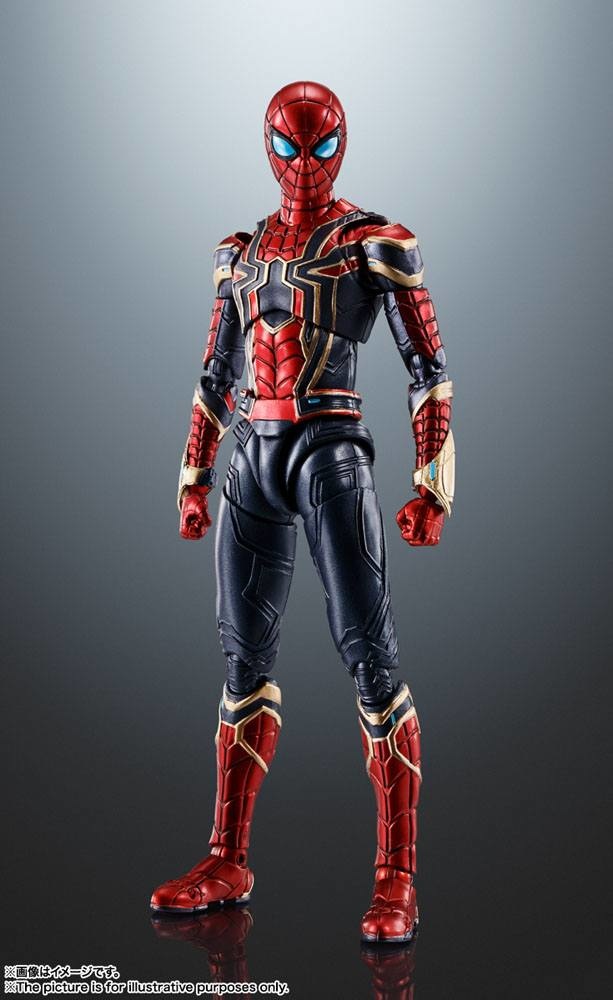 iron spider action figure sh figuarts