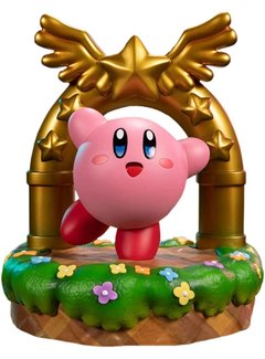 First 4 Figures Kirby PVC Statue Kirby and the Goal Door 24 cm