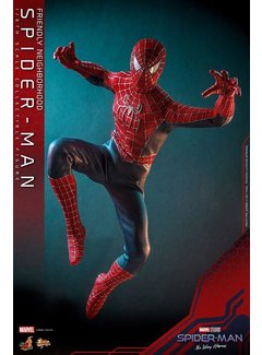 Hot Toys Spider-Man: No Way Home Movie Masterpiece Action Figure 1/6 Friendly Neighborhood Spider-Man 30 cm