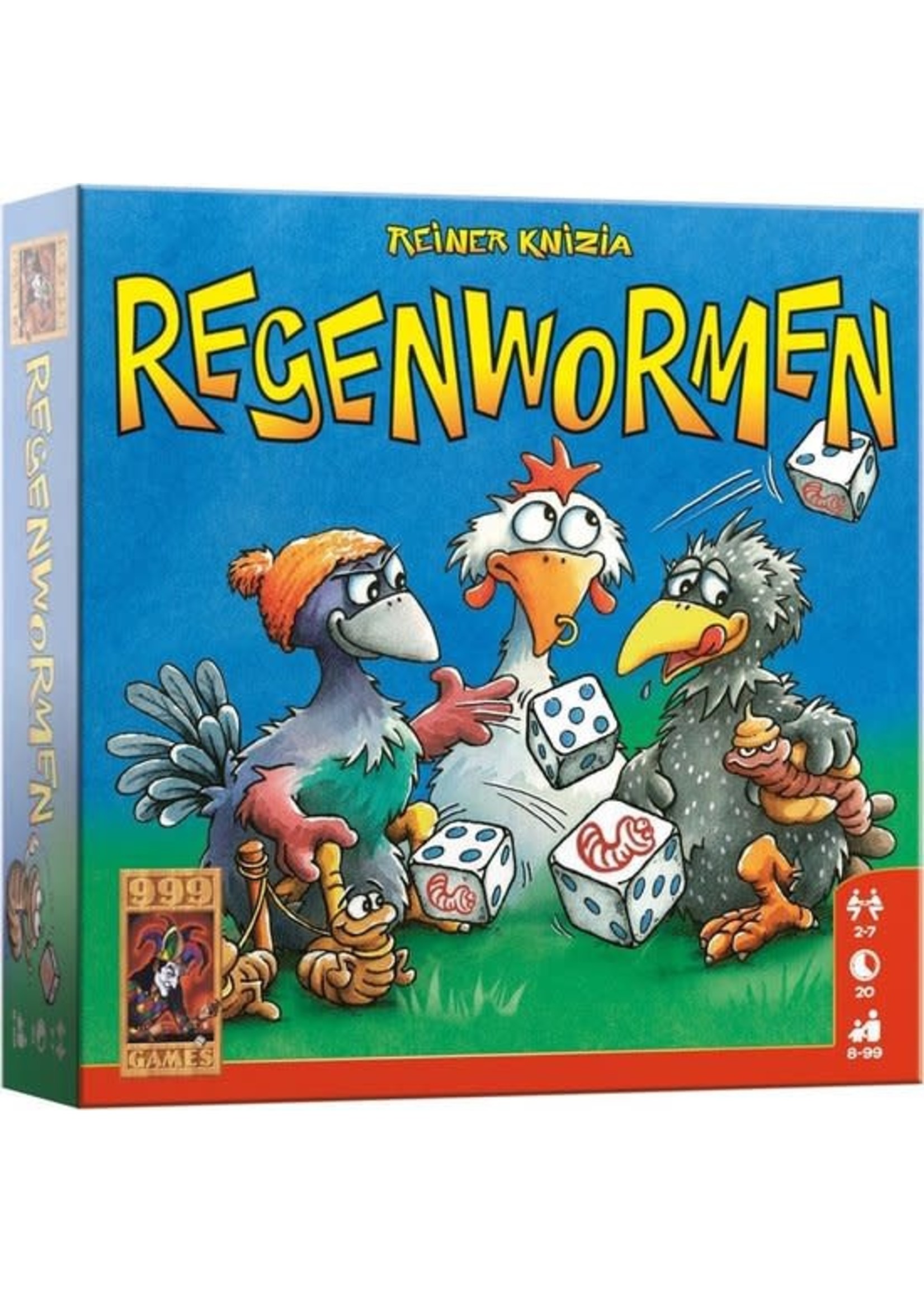 999 Games 999 Games Dobbelspel Regenwormen