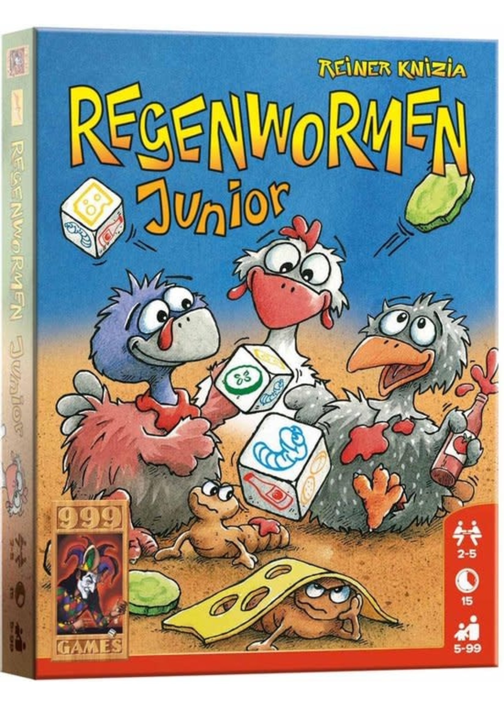 999 Games 999 Games Dobbelspel Regenwormen Junior