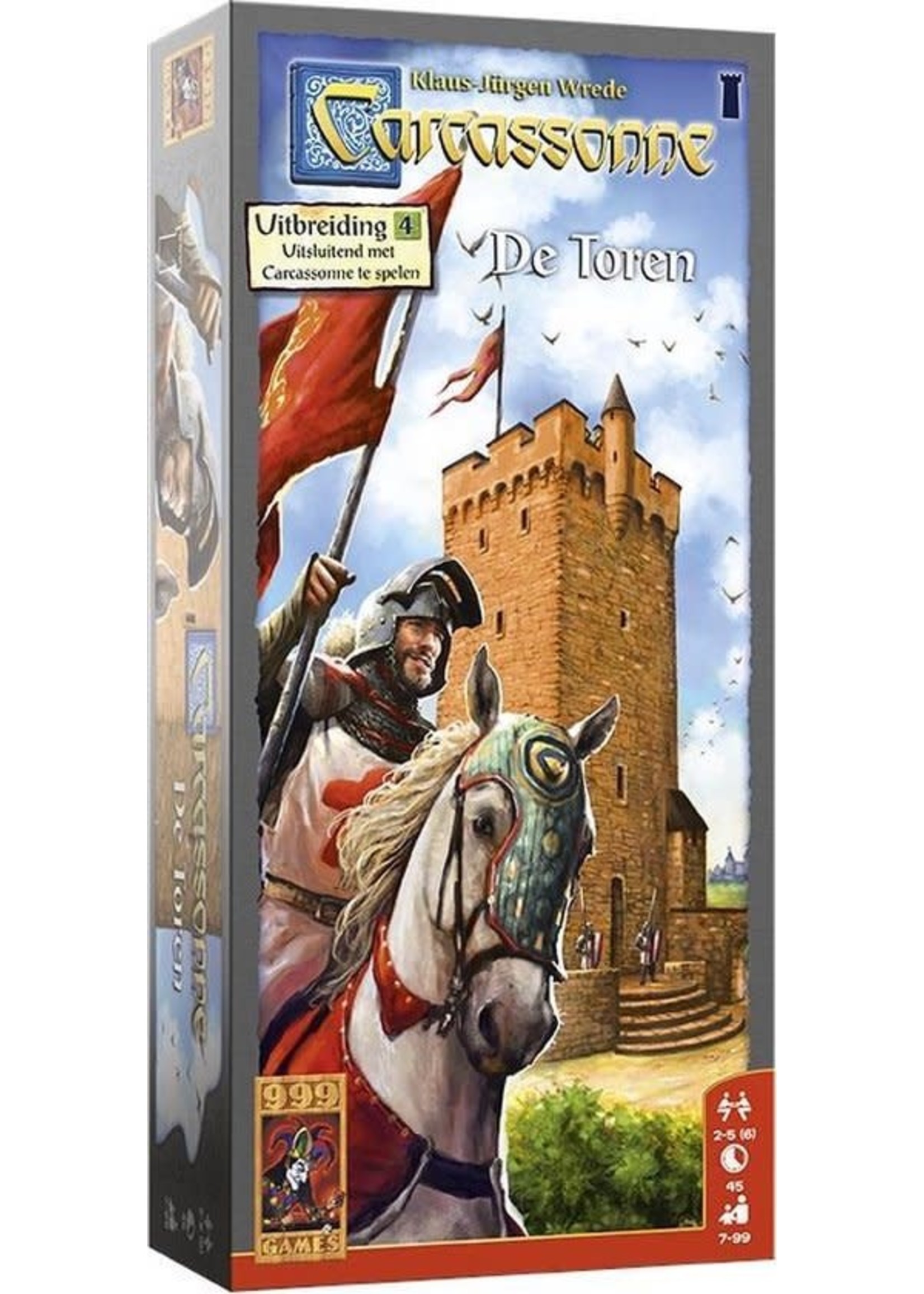 999 Games 999 Games Bordspel Carcassonne De Toren