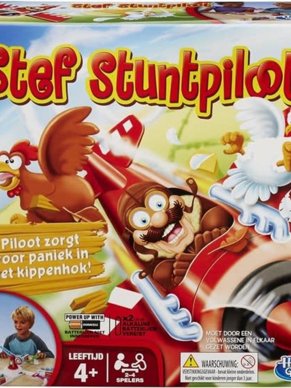 Hasbro Reactiespel Stef Stuntpiloot