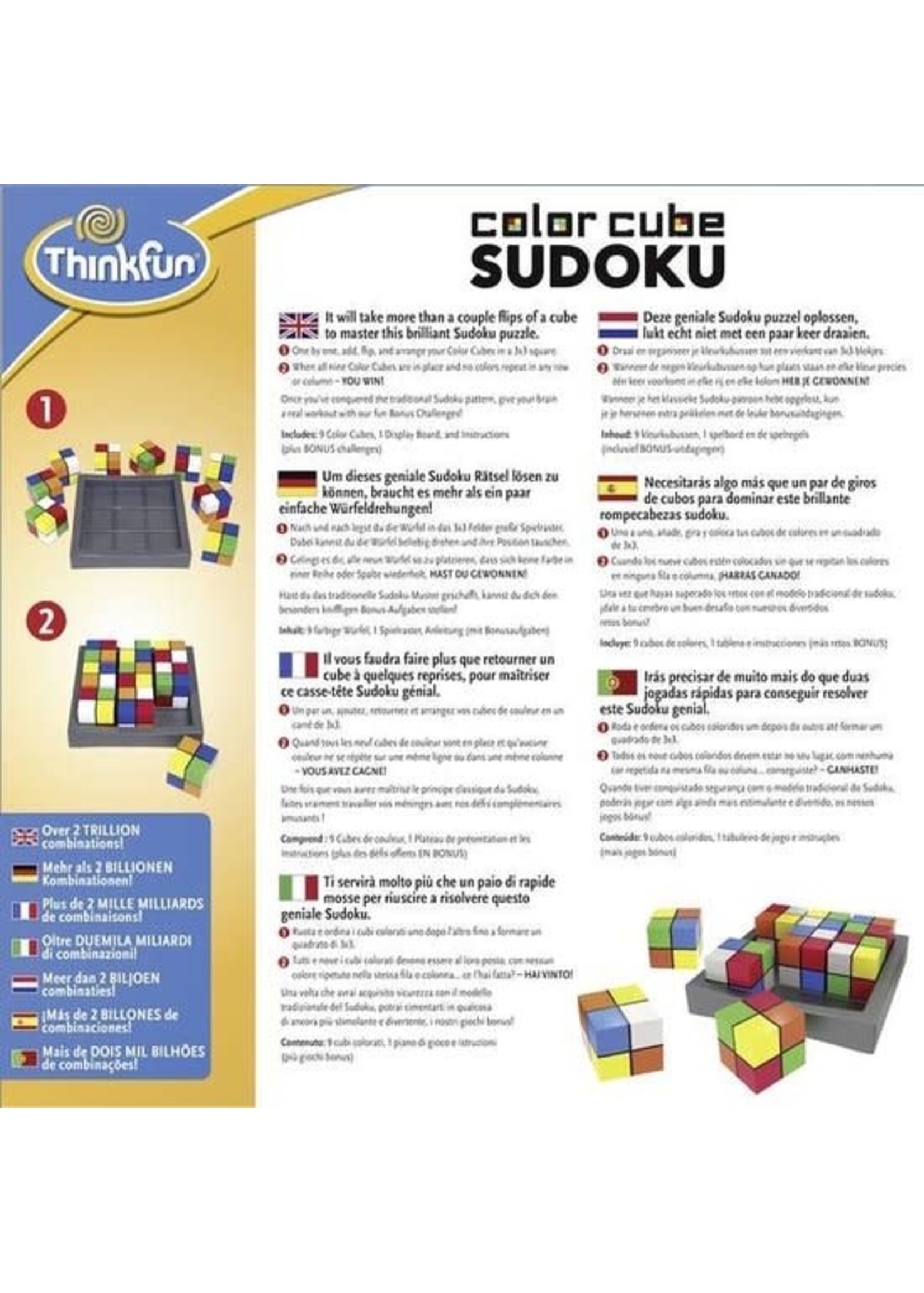 Thinkfun Think Fun Bordspel Color Cube Sudoku