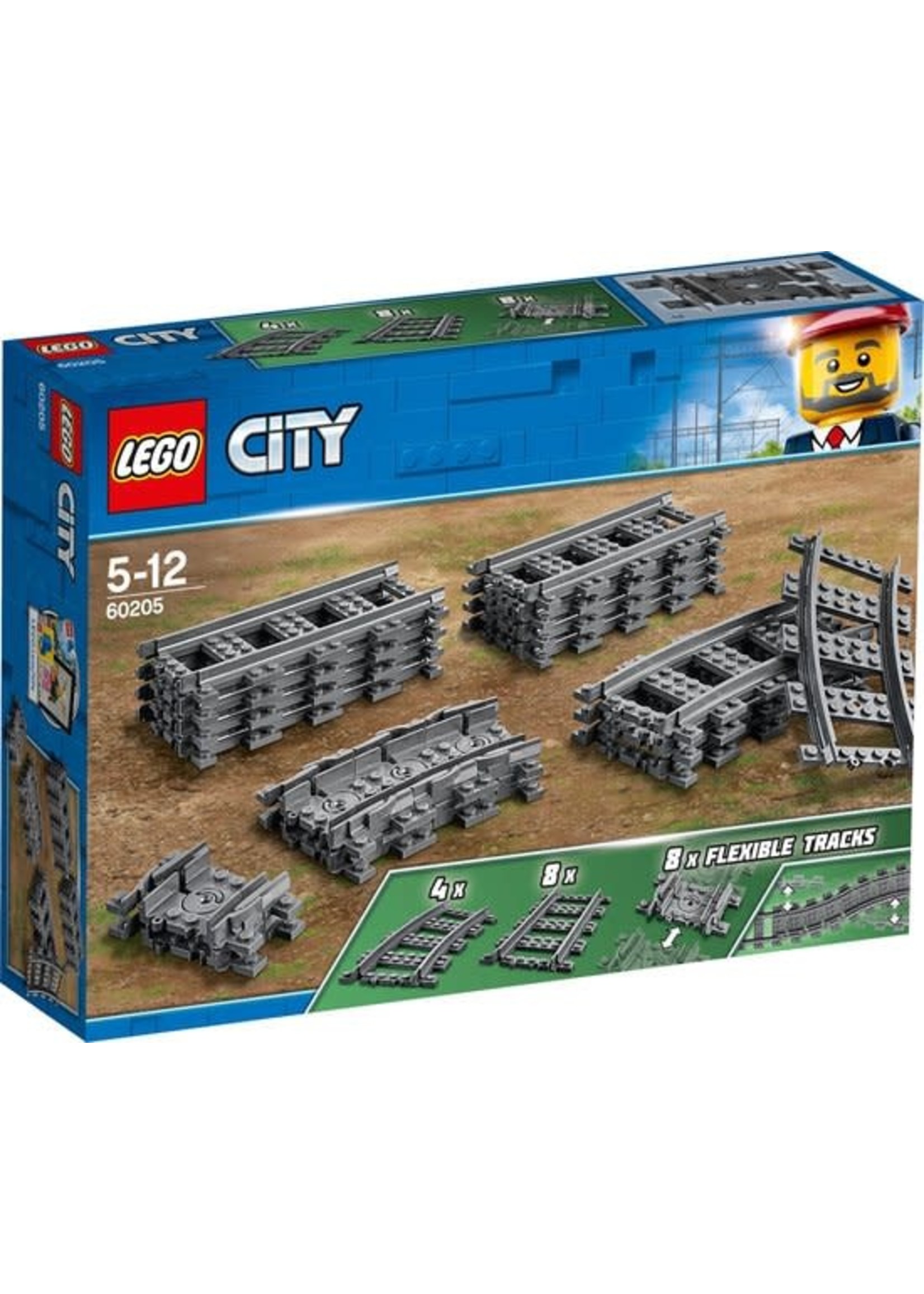 Lego Lego City 60205 Treinrails