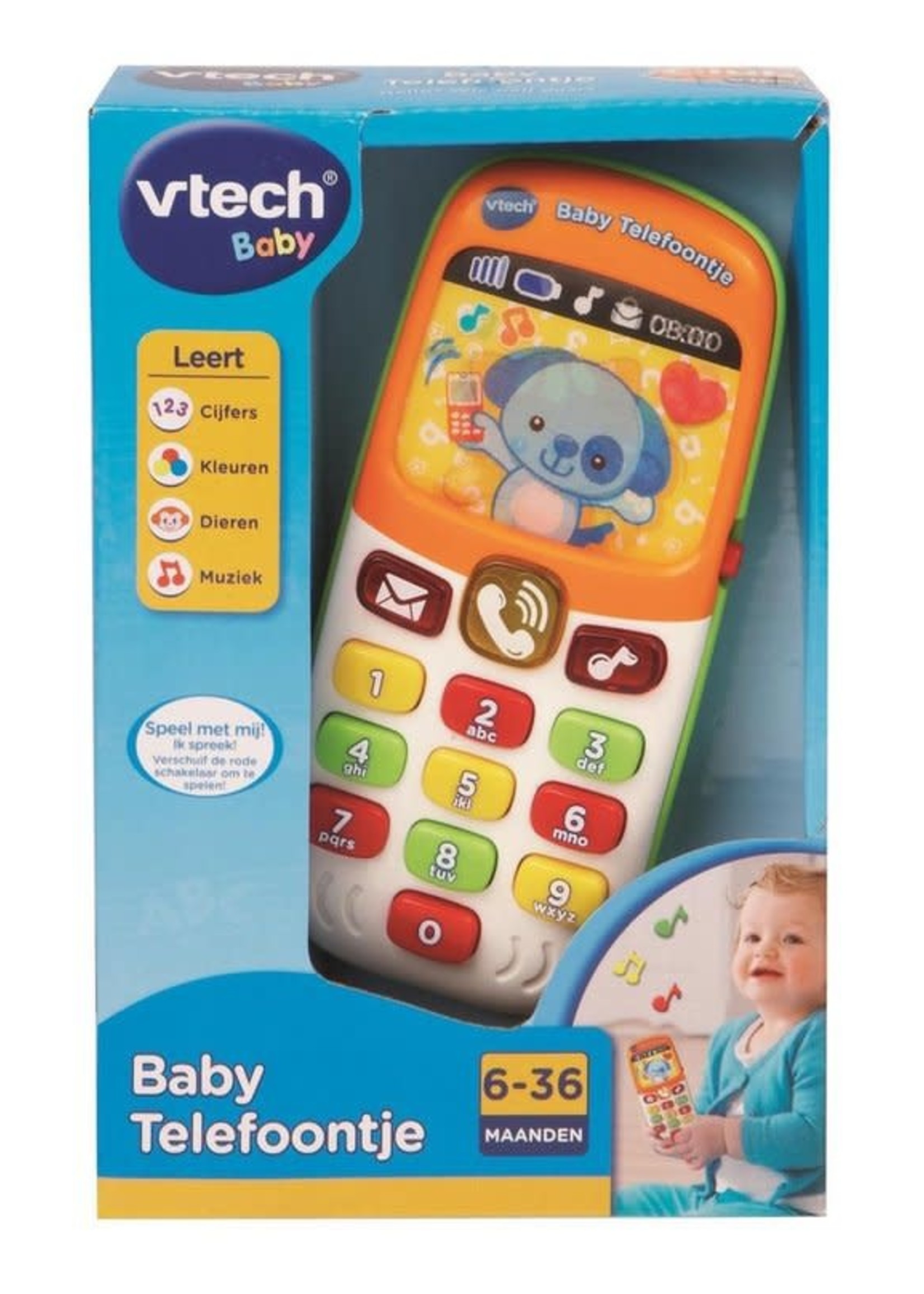 Vtech Vtech Baby telefoon Oranje