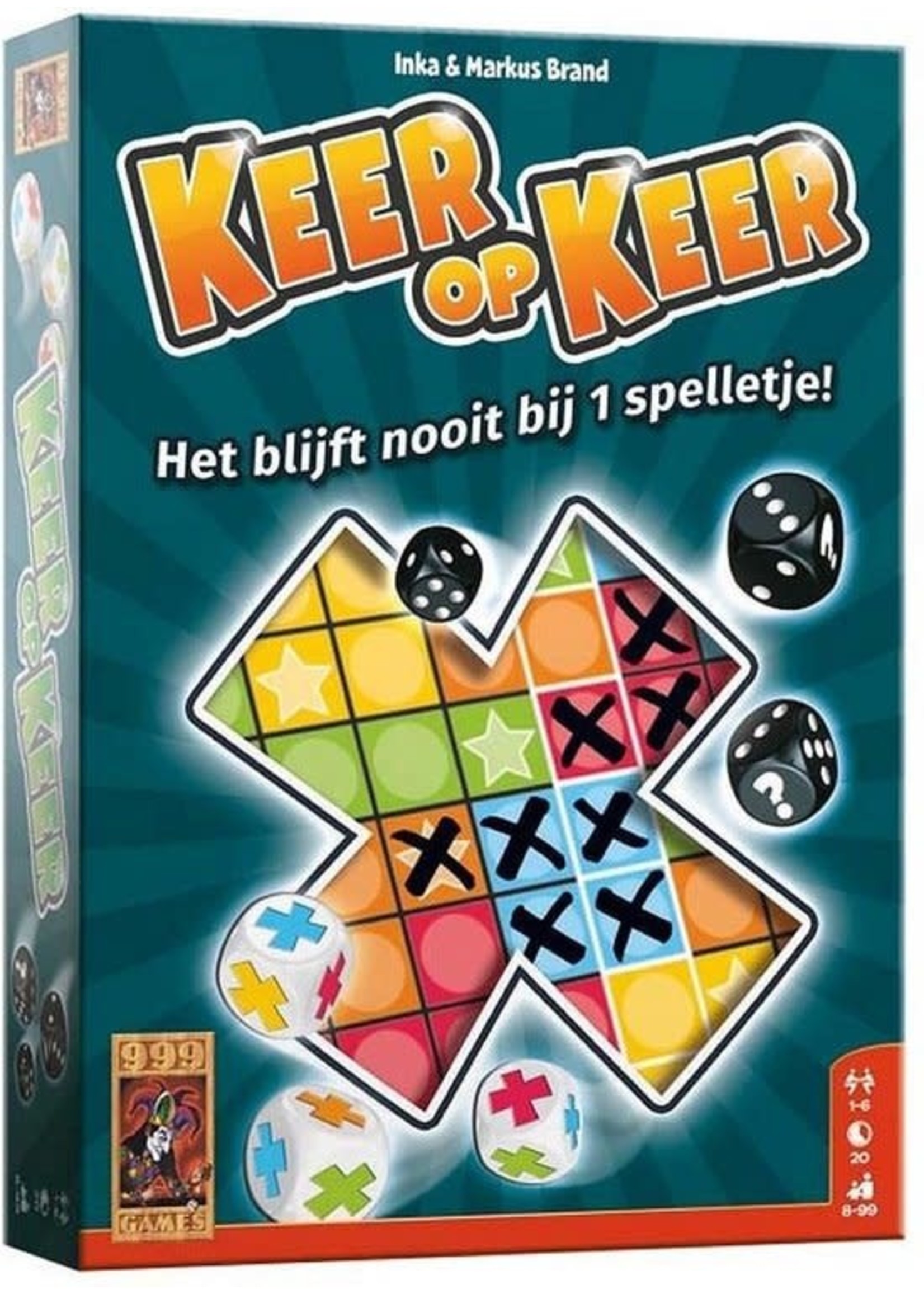 999 Games 999 Games Kaartspel Keer op Keer