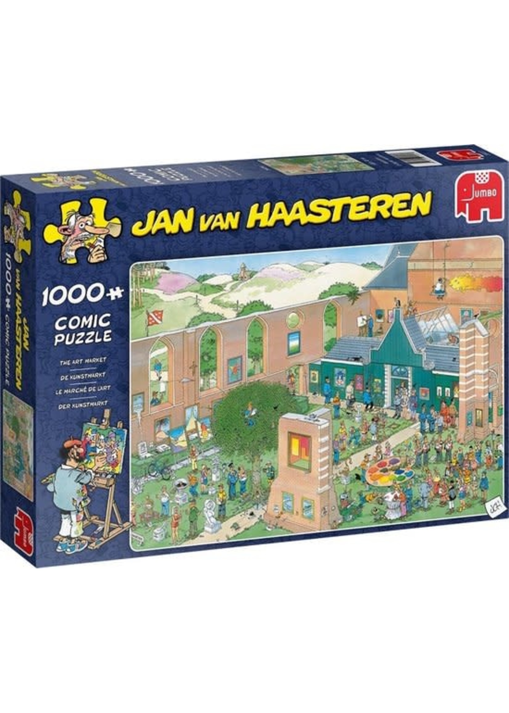 Jumbo Jan Van Haasteren Jumbo Puzzel 1000st. Kunstmarkt