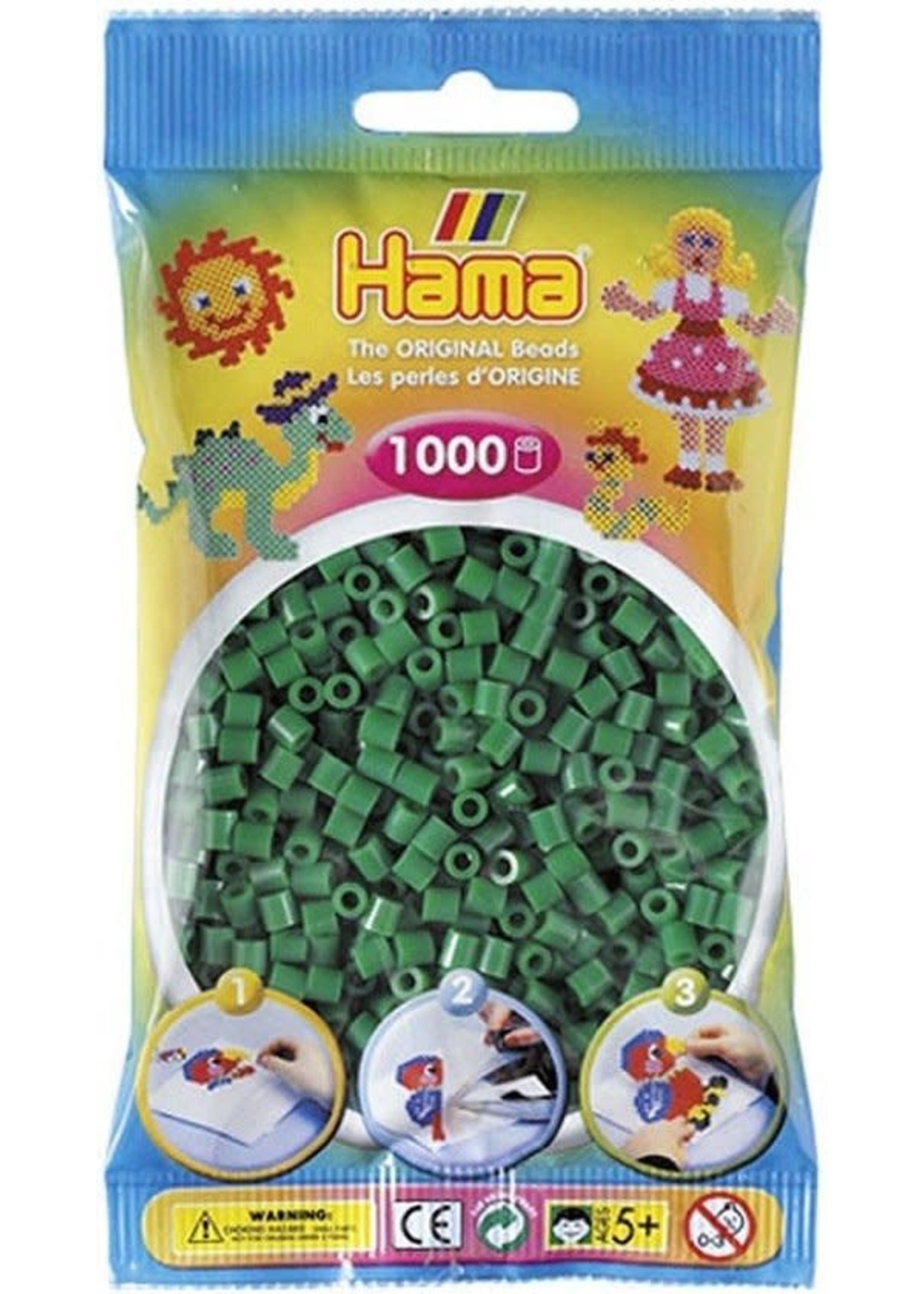 Hama Hama Strijkkralen 1000 st. Groen