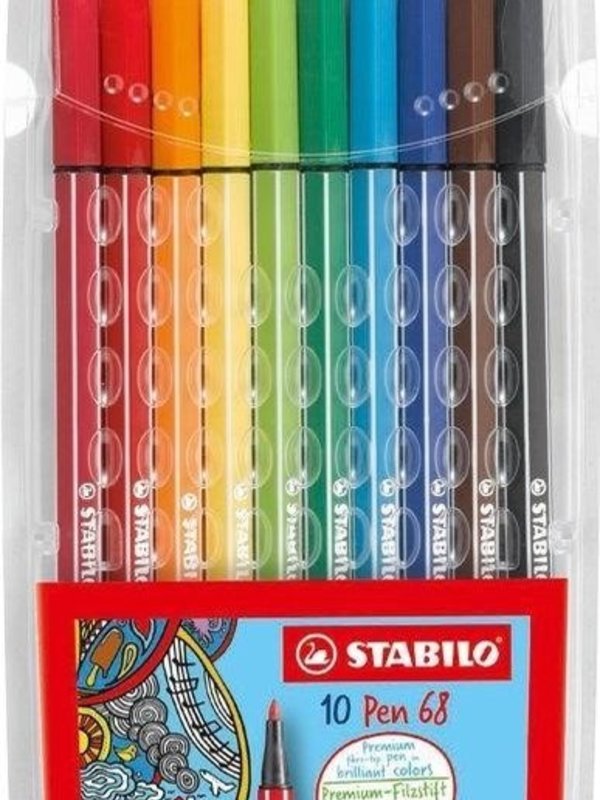 Stabilo Stabilo Pen Viltstiften 10 kleuren