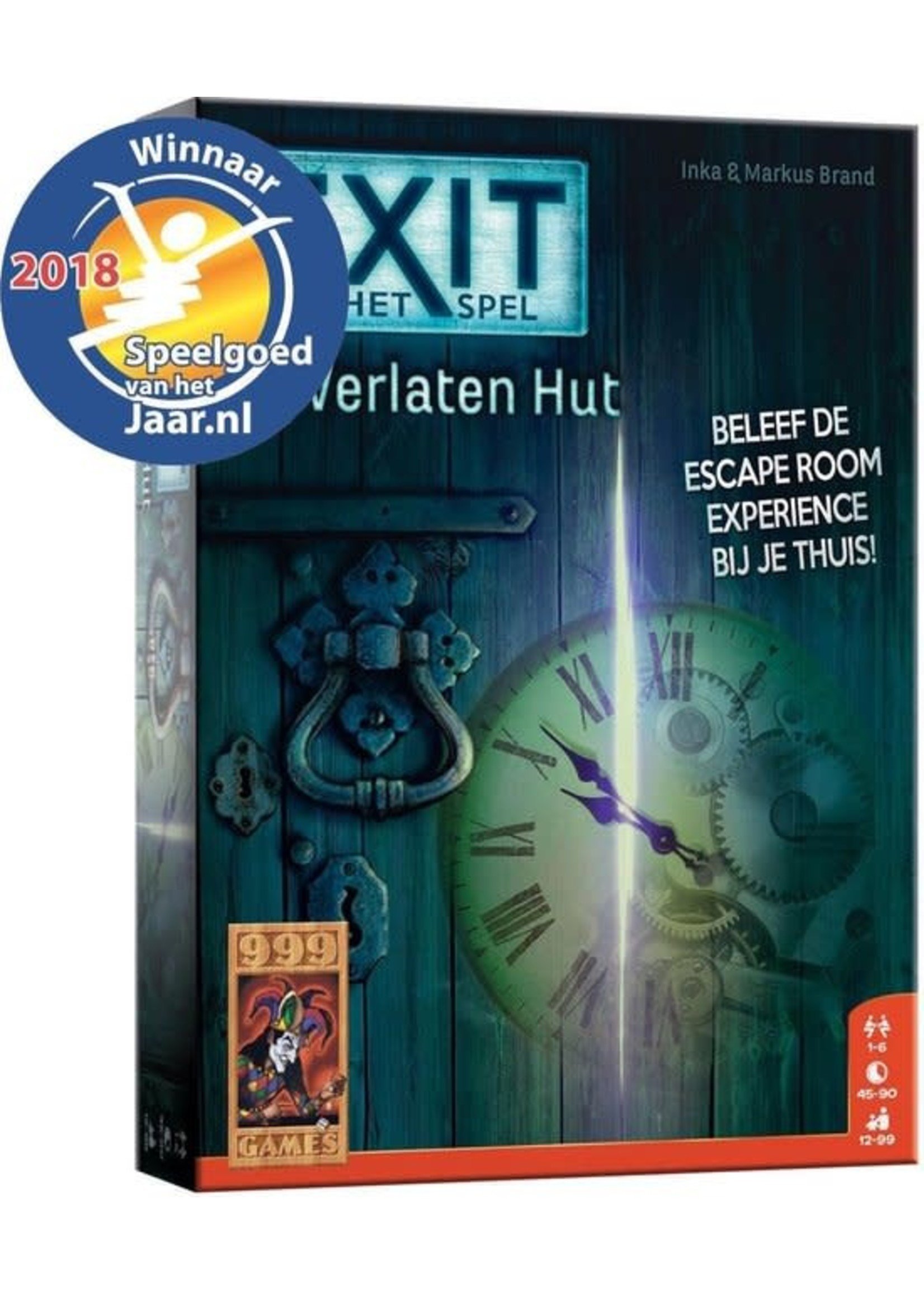 999 Games Escape Spel EXIT -  De Verlaten Hut