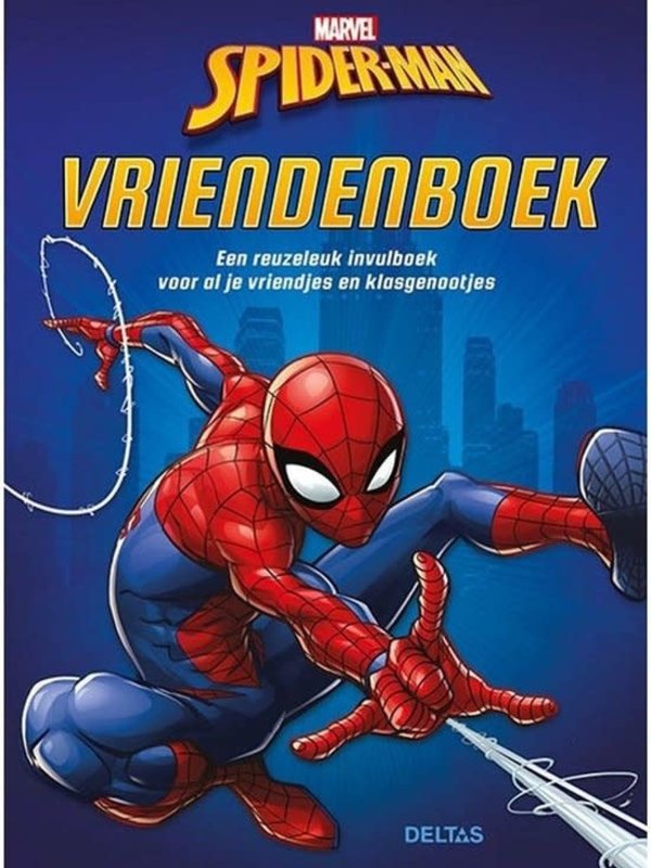 Deltas Vriendenboek Spiderman