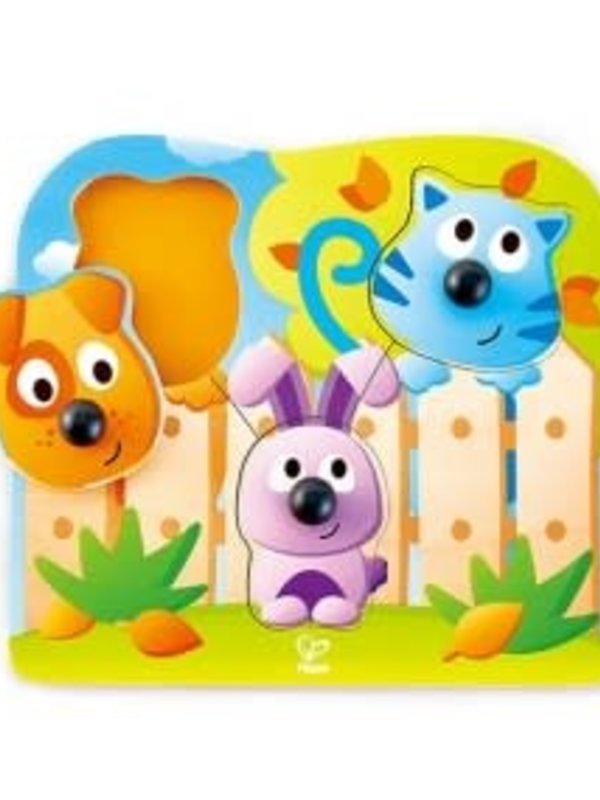 Hape Houten Nopjes Puzzel Dieren