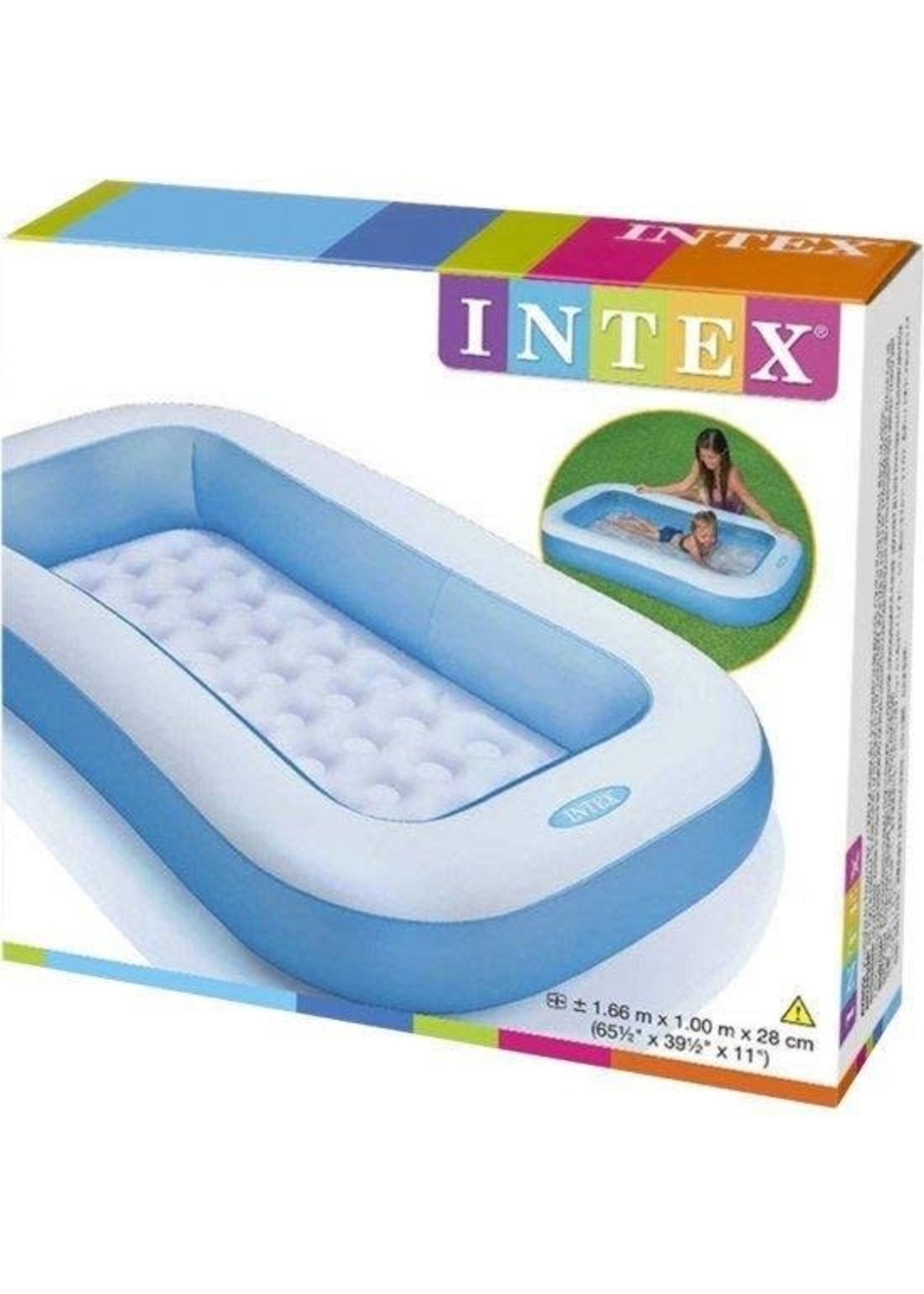 Intex Intex Rechthoekig Baby Zwembad 166x100x28 cm