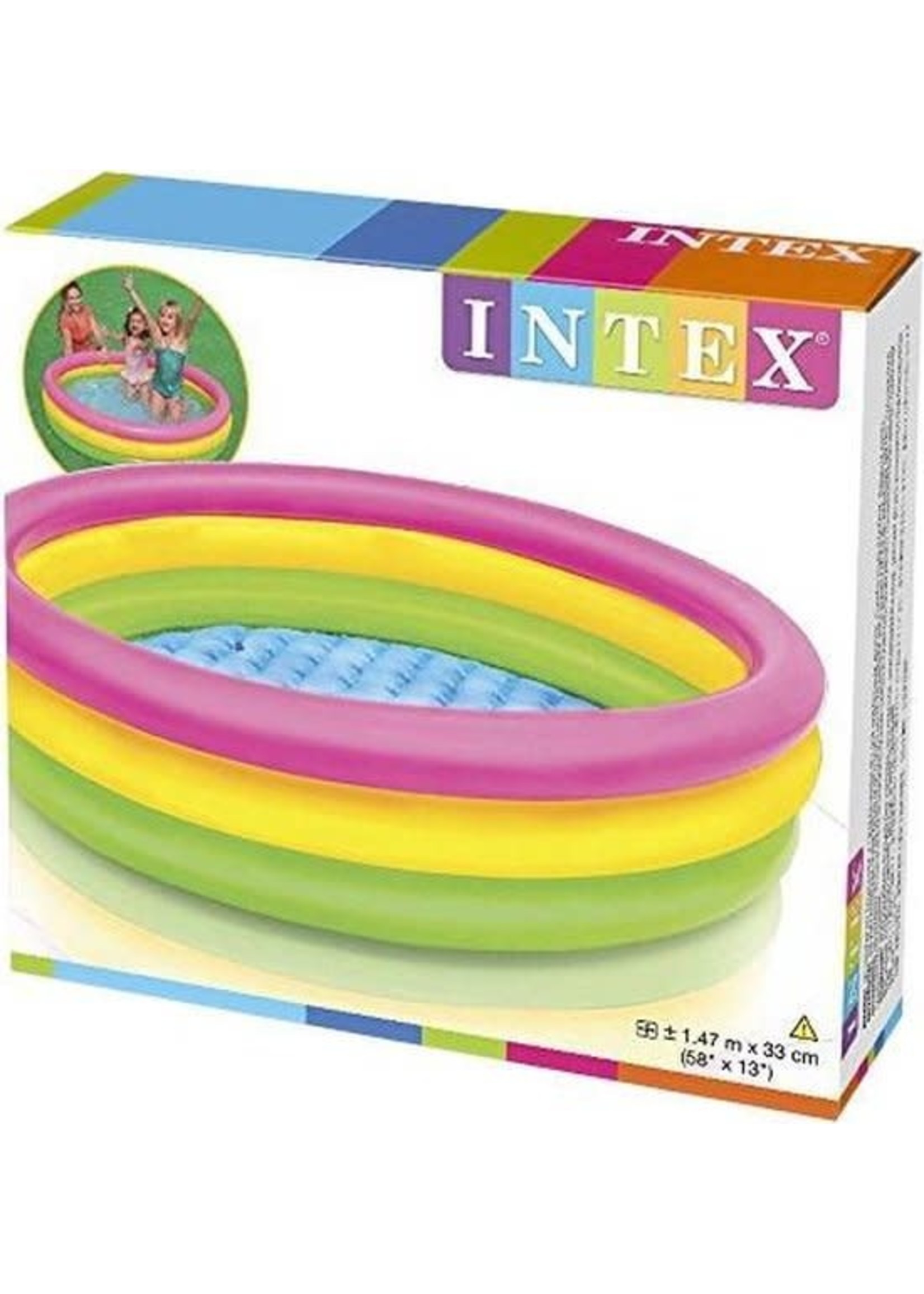Intex Intex Zwembad Sunset Glow 147 cm - Kinderzwembad