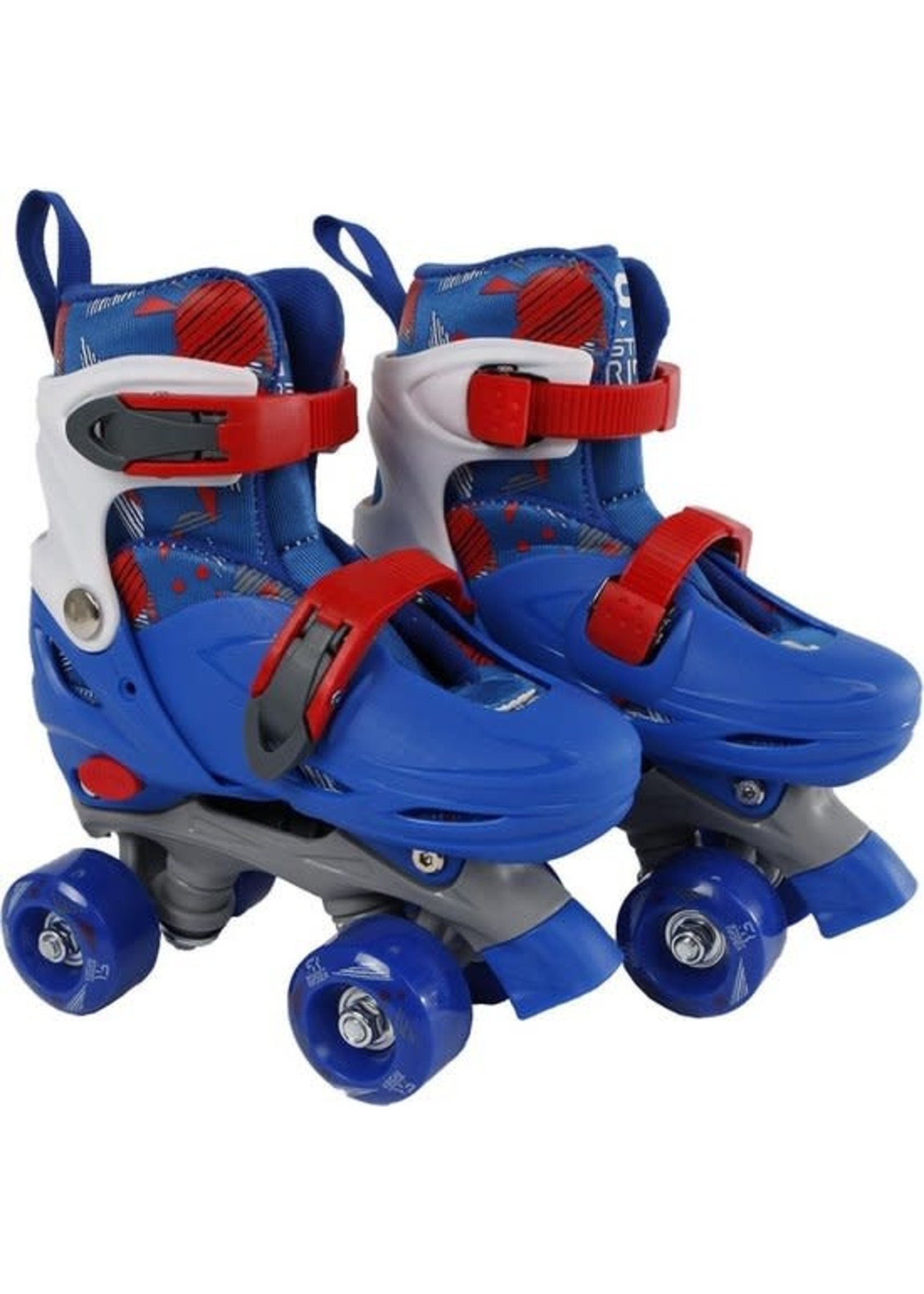 Rolschaatsen Street Rider blauw/grijs maat - Speelgoed Wierden