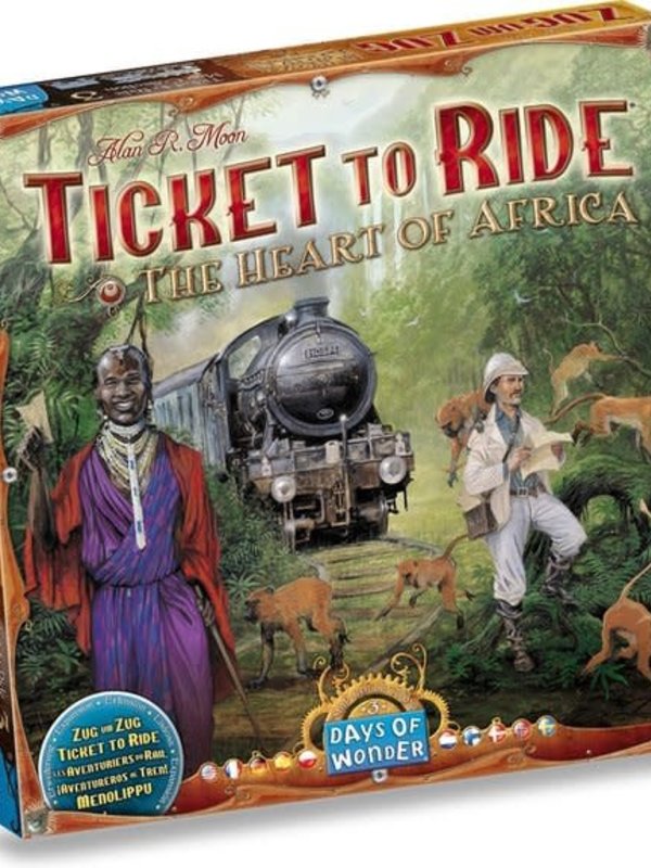Bordspel Ticket to Ride - Uitbreiding Afrika
