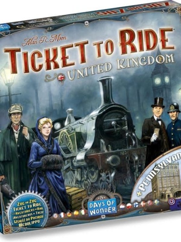 Bordspel Ticket to Ride - Uitbreiding United Kingdom
