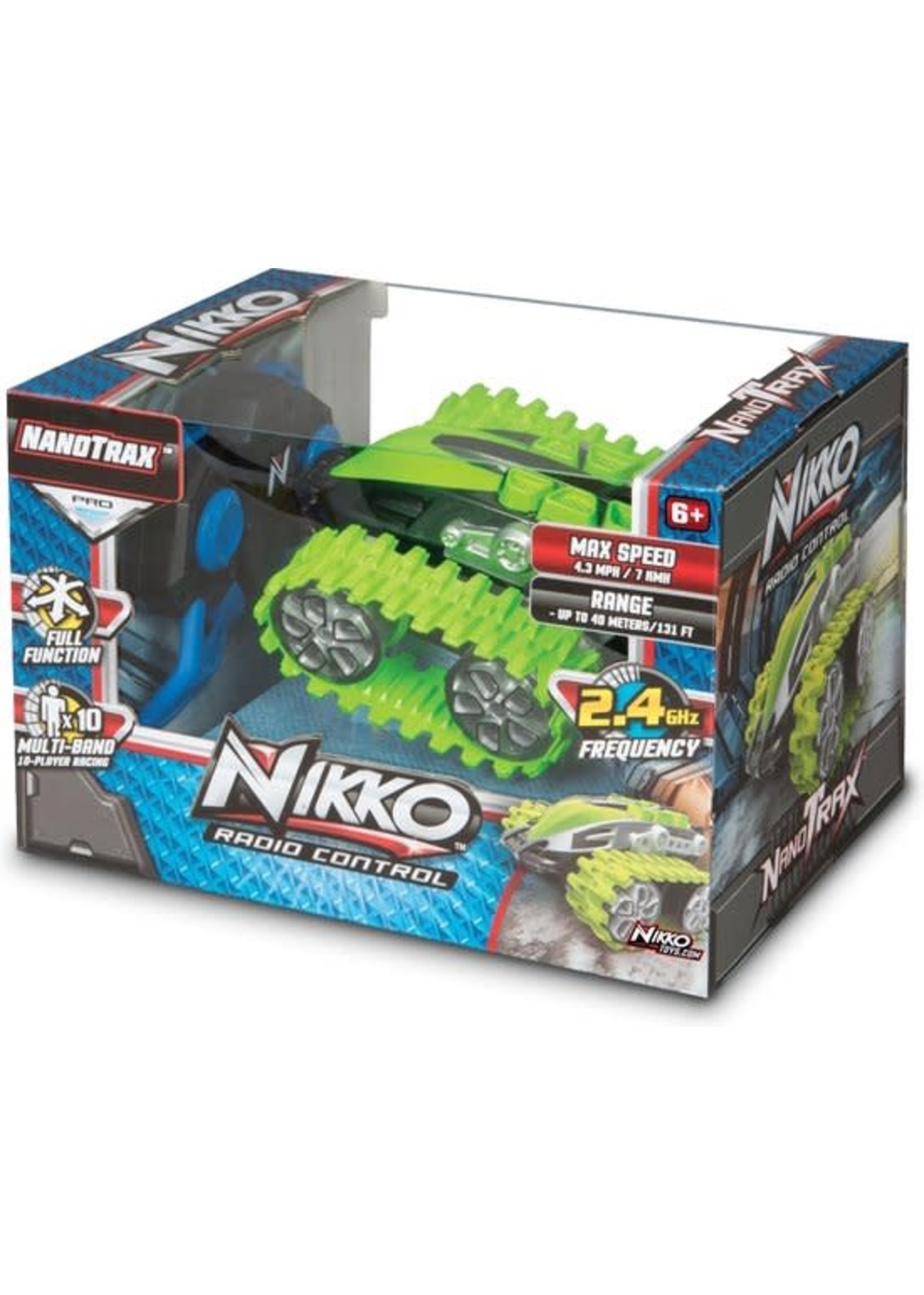 diameter muis Zeeanemoon NIKKO Bestuurbare Auto - Nano Trax Electric Green - Speelgoed Wierden